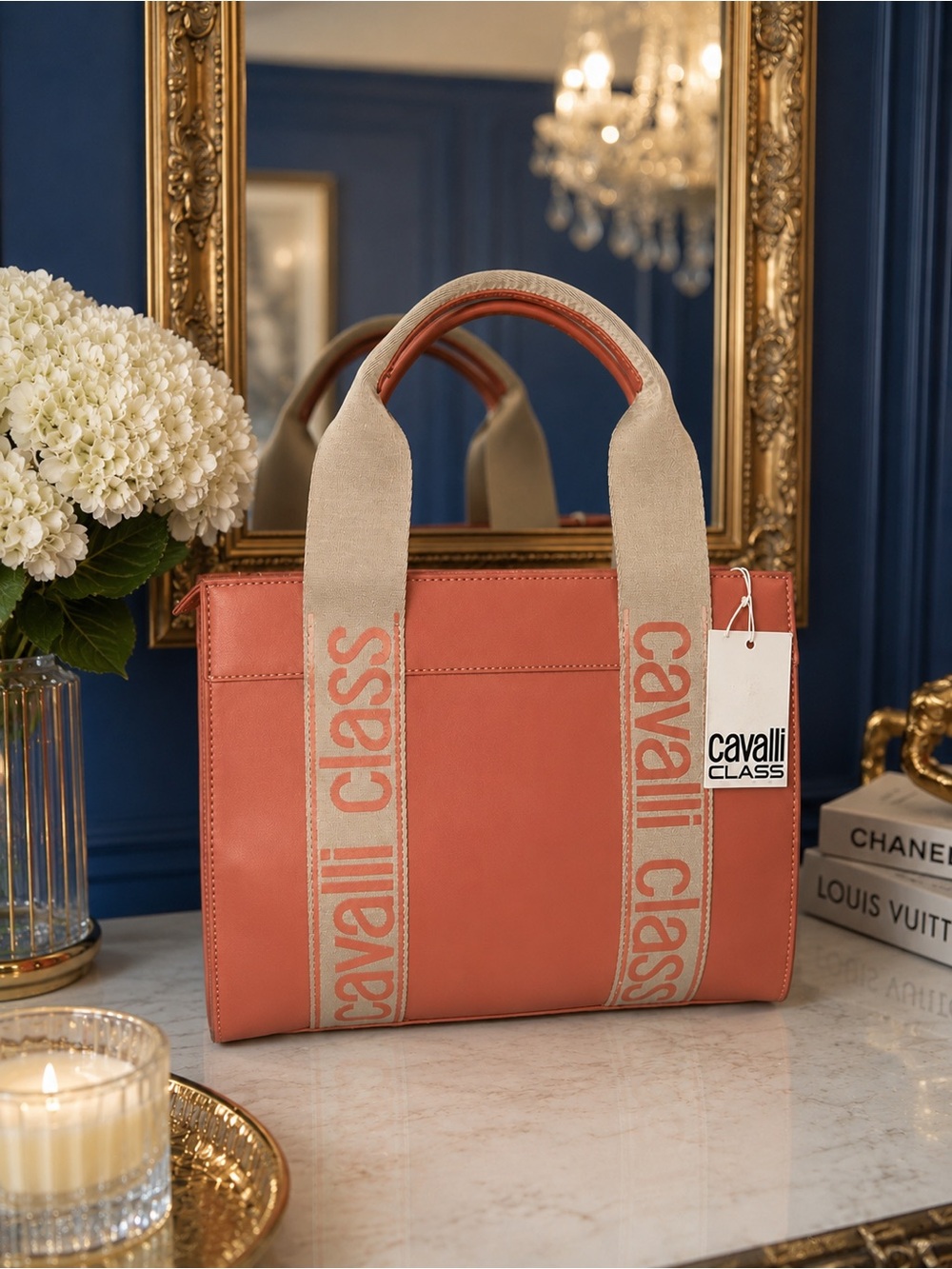 NWT Cavalli Class Sarafina Large Tote